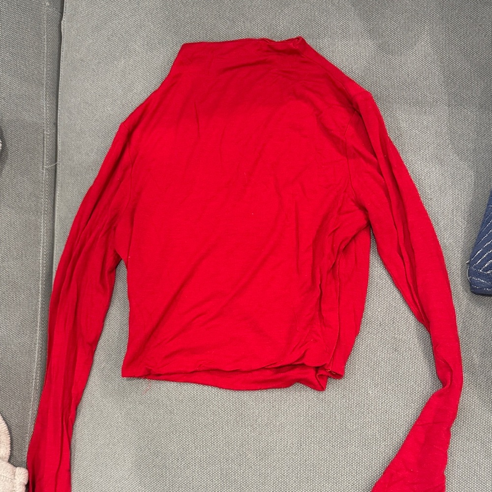 Red Crop Top - Picture 3 of 3